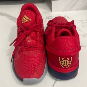 Adidas D.O.N Spider-Man Boys Shoes Sz 1 Little Kid